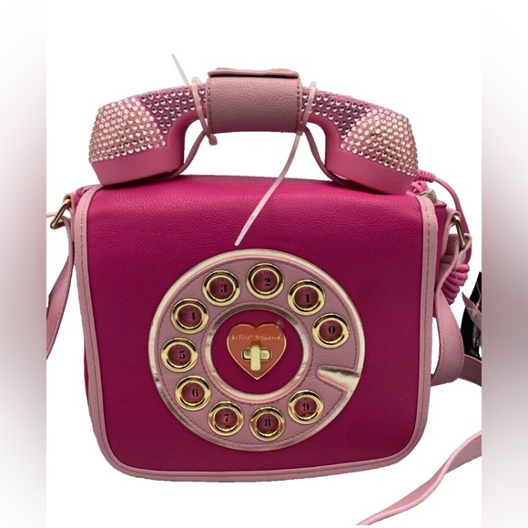 NWT!! Betsey Johnson Call Me Baby purse - Picture 1 of 3